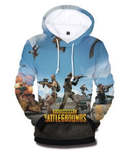 Pubg 3D All Over Print Hoodie, Zip-up Hoodie