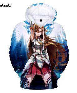 Sword Art Online 3D All Over Print Hoodie, Zip-up Hoodie