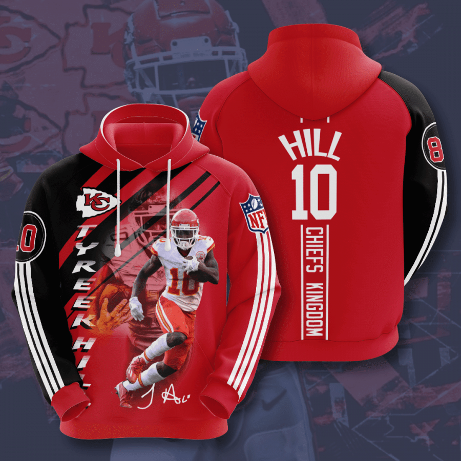 Kansas City Chiefs Tyreek Hill 3D Hoodie Sweatshirt For Fans Men Women All Over Printed Hoodie