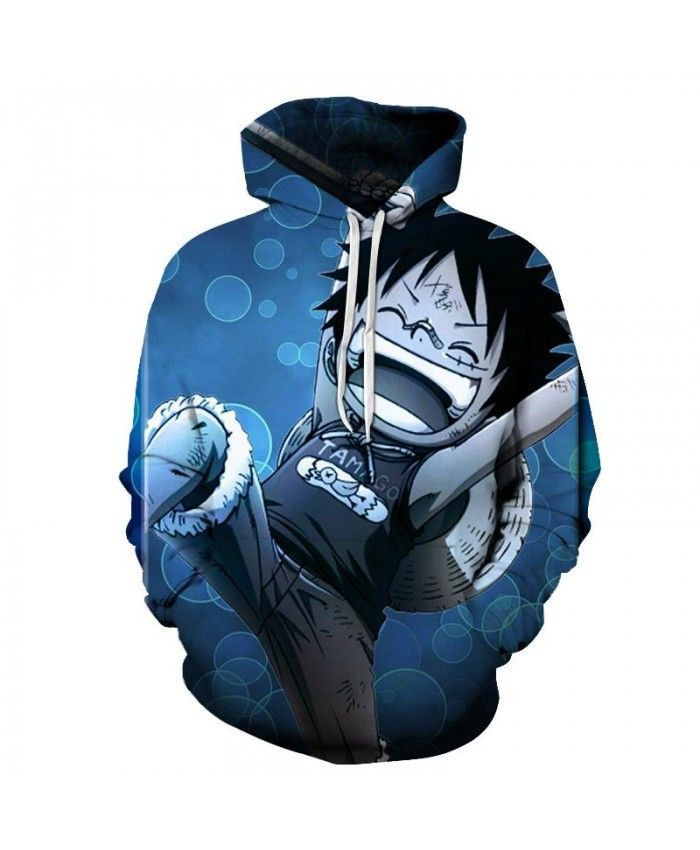 Pour To The Right One Piece Anime 3D All Over Print Hoodie, Zip-up Hoodie