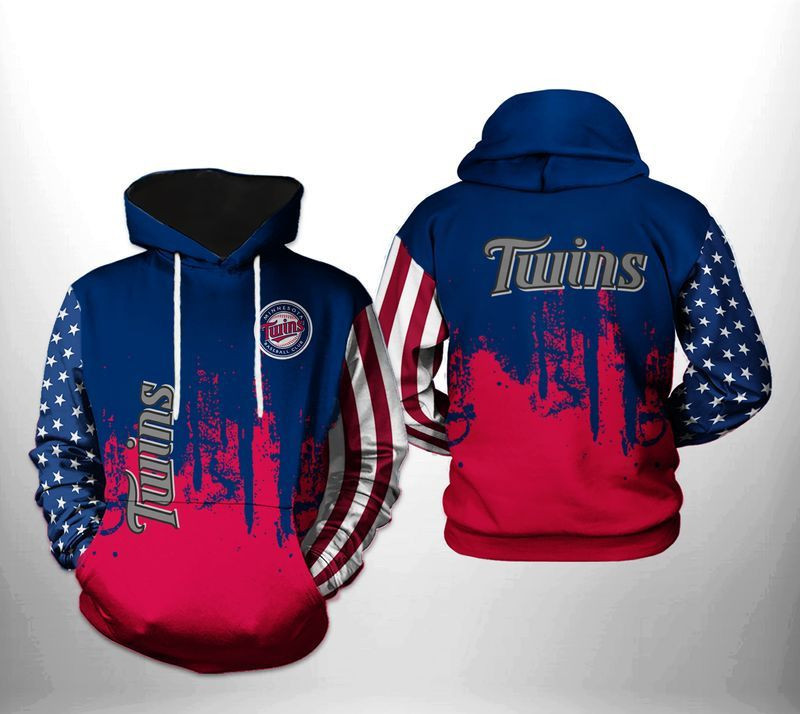 Mlb- Minnesota Twins 3d Hoodie Style 09