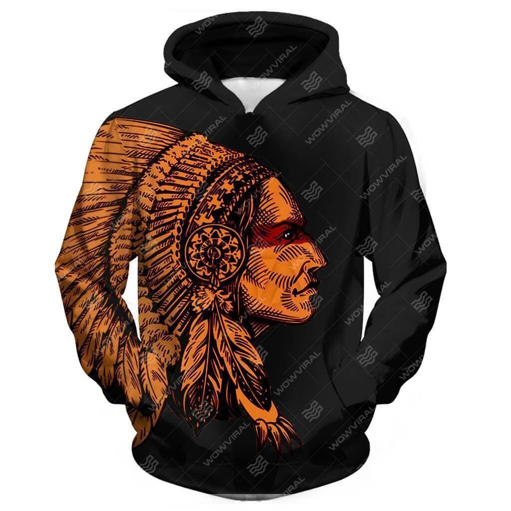 Native American Hoodie Bt14 #17754