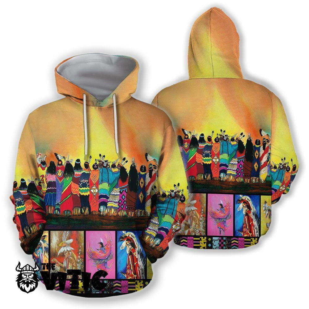 Native American Pow Wow Hoodie 3867