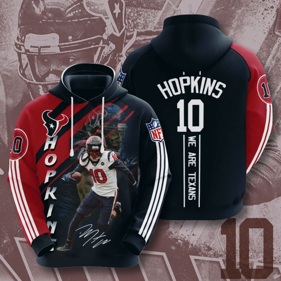 Houston Texans Hopkins Ve Are Texans 3D All Over Print Hoodie, Zip-up Hoodie