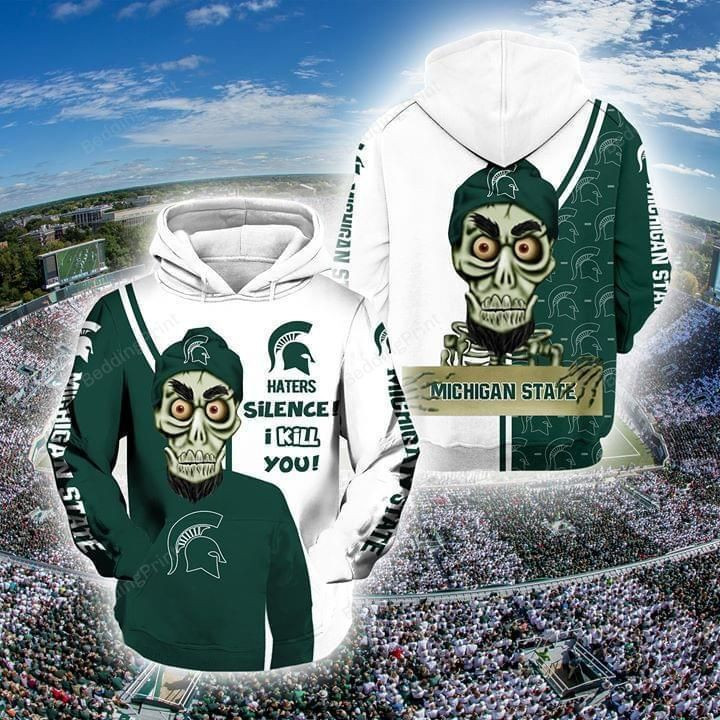 Ncaa- Michigan State Spartans 3d Hoodie Style 01