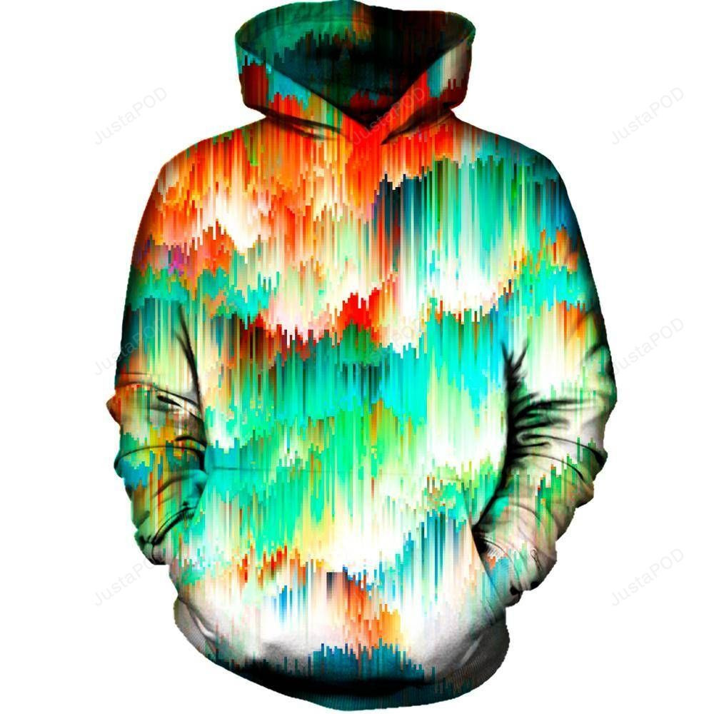 Raindown 3D All Over Printed Hoodie, Zip- Up Hoodie