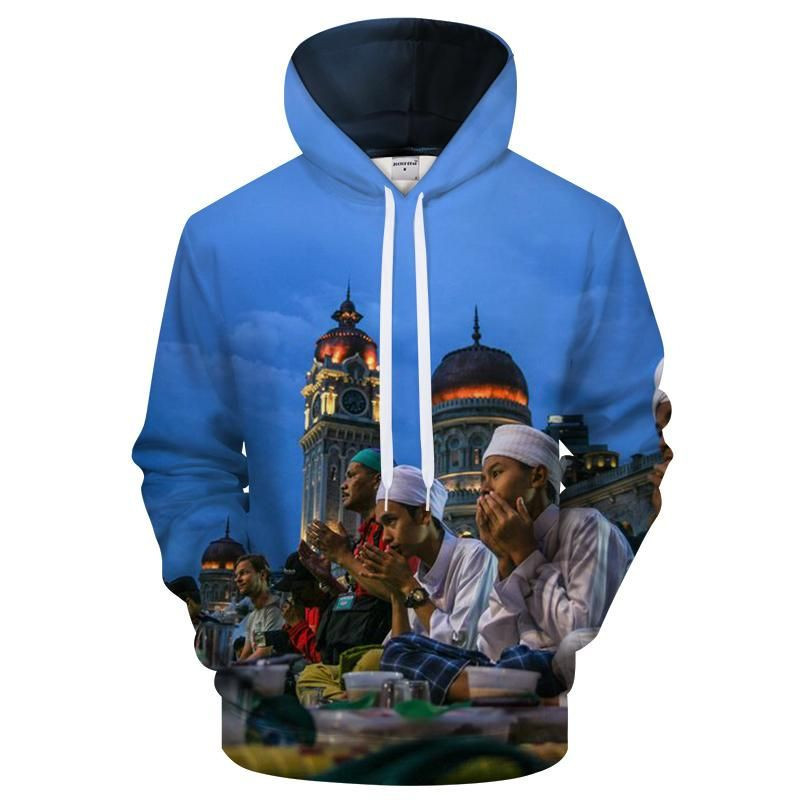 Ramadan Sunset Prayer 3D All Over Print Hoodie, Zip-up Hoodie