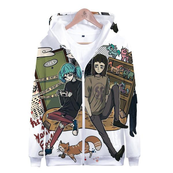 Sally Face  3D All Over Print Hoodie, Zip-up Hoodie