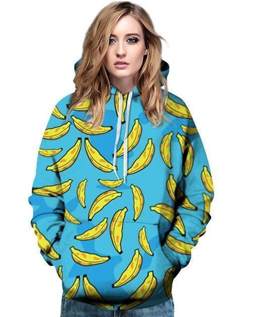 Banana Unisex 3D Hoodie All Over Print HXDSN