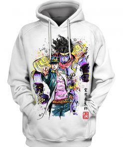 Bizarre Adventure 3D All Over Print Hoodie, Zip-up Hoodie