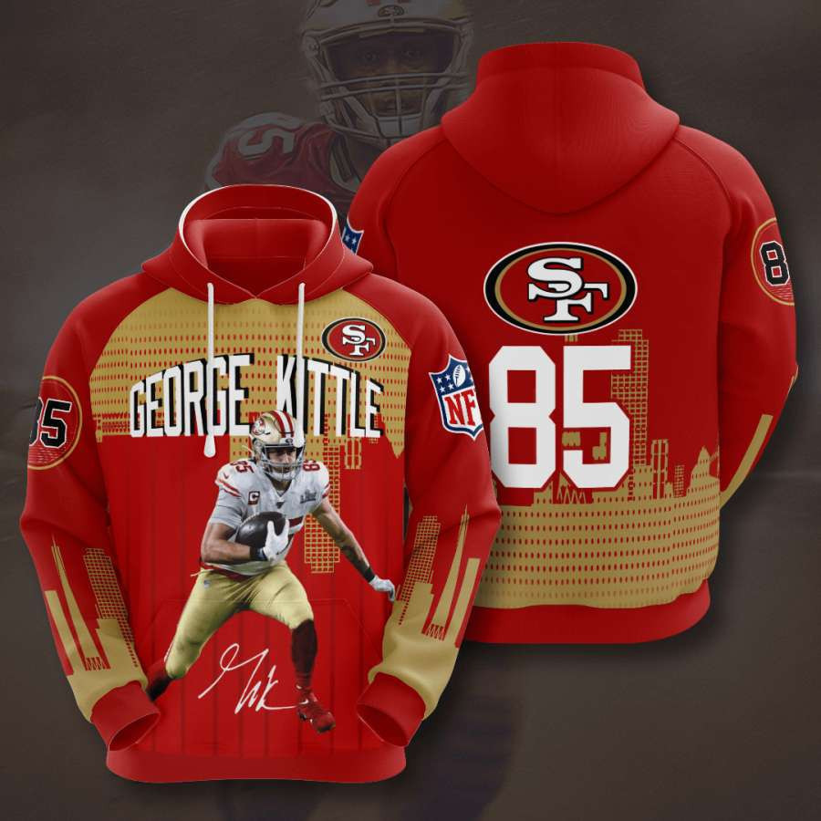 San Francisco 49ers 3D All Over Print Hoodie, Zip-up Hoodie