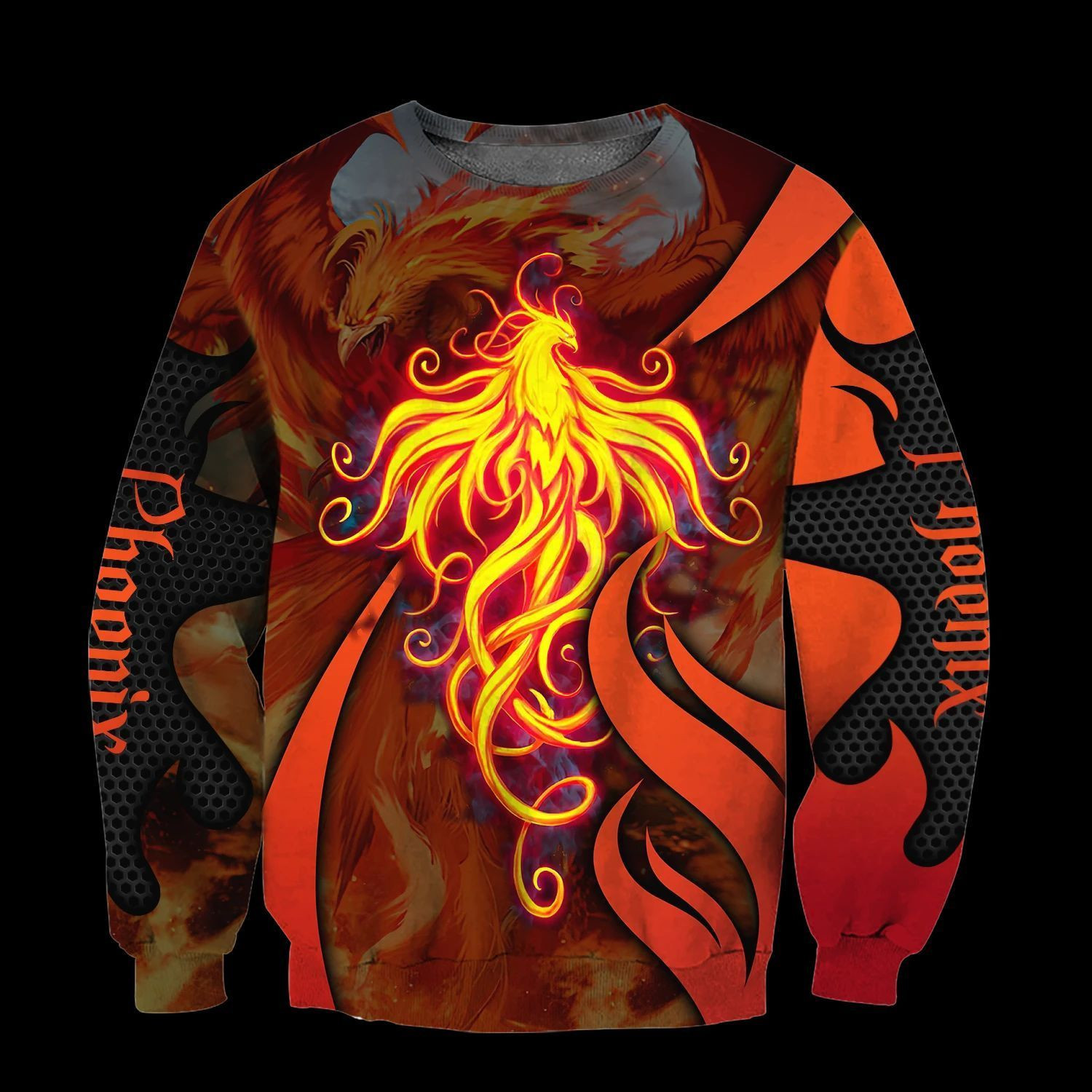 Phoenix Power 3D All Over Print | Hoodie | Unisex | Full Size | Adult | Colorful | HT1588