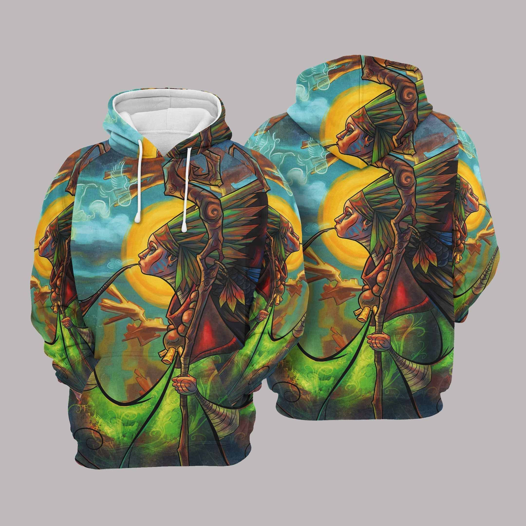 The Mystic Native American Hoodie BT08