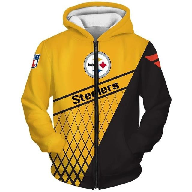 Pittsburgh Steelers 3D All Over Print Hoodie, Zip-up Hoodie