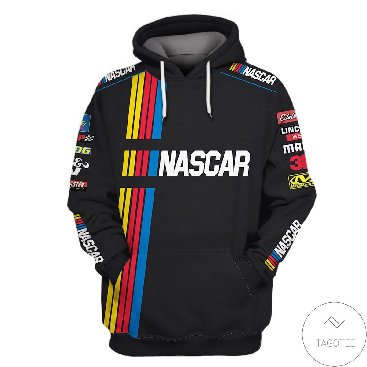 Vibrant Nascar 3D All Over Print Hoodie, Zip-up Hoodie