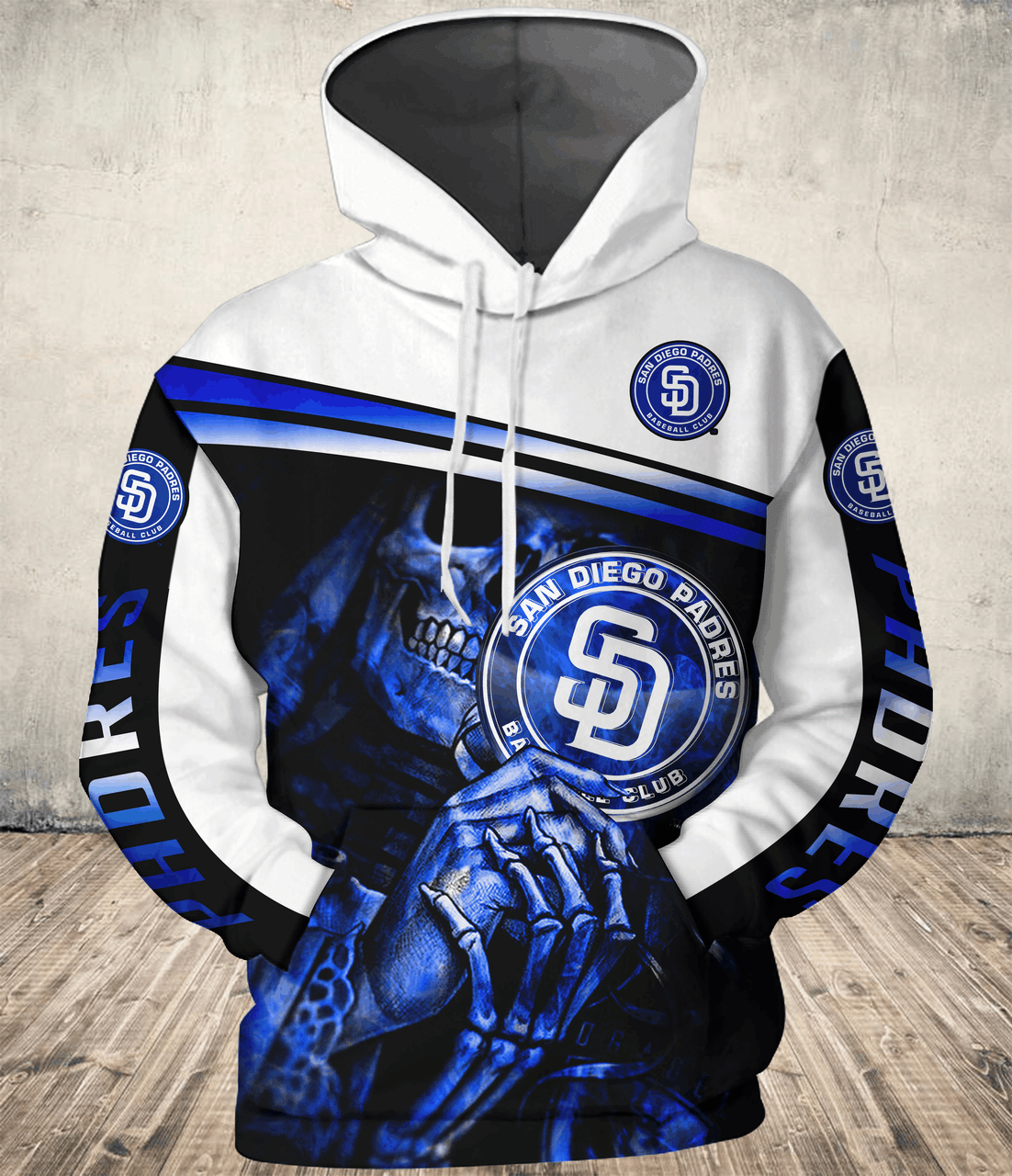 Mlb- San Diego Padres 3d Hoodie