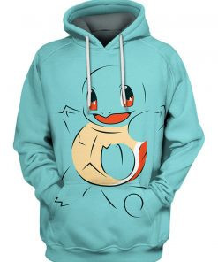 Squirtle Cute 3D All Over Print Hoodie, Zip-up Hoodie