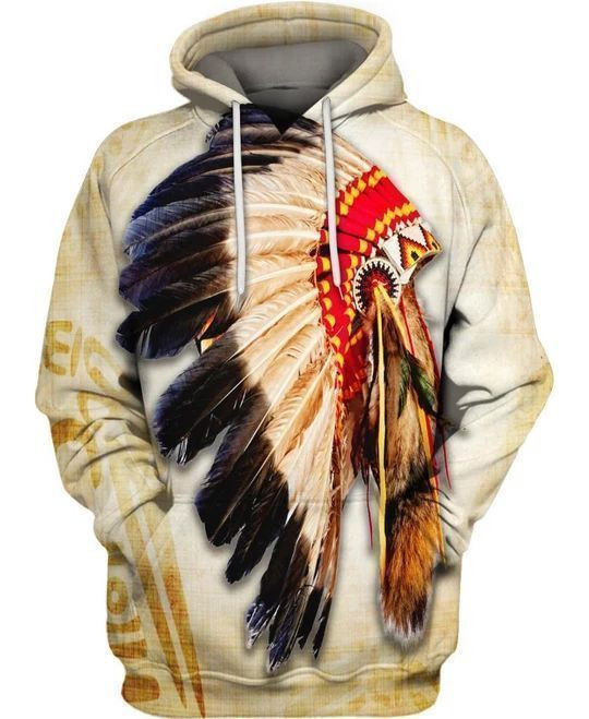 Native American Horse Pullover Unisex Hoodie BT01