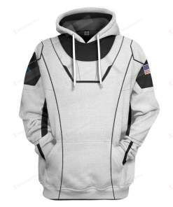 Space Force Spacesuit 3D All Over Print Hoodie, Zip-up Hoodie