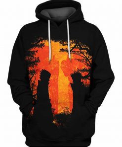 Sasuke And Naruto 3D All Over Print Hoodie, Zip-up Hoodie