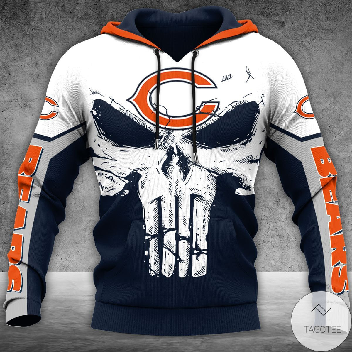 Chicago Bears 3D All Over Print Hoodie, Zip-up Hoodie