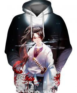 The Calm Swordsman 3D All Over Printed Hoodie, Zip- Up Hoodie