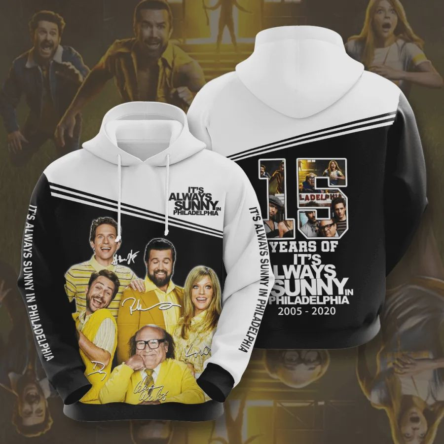 It's Always Sunny In Philadelphia For Unisex 3D All Over Print Hoodie, Zip-up Hoodie