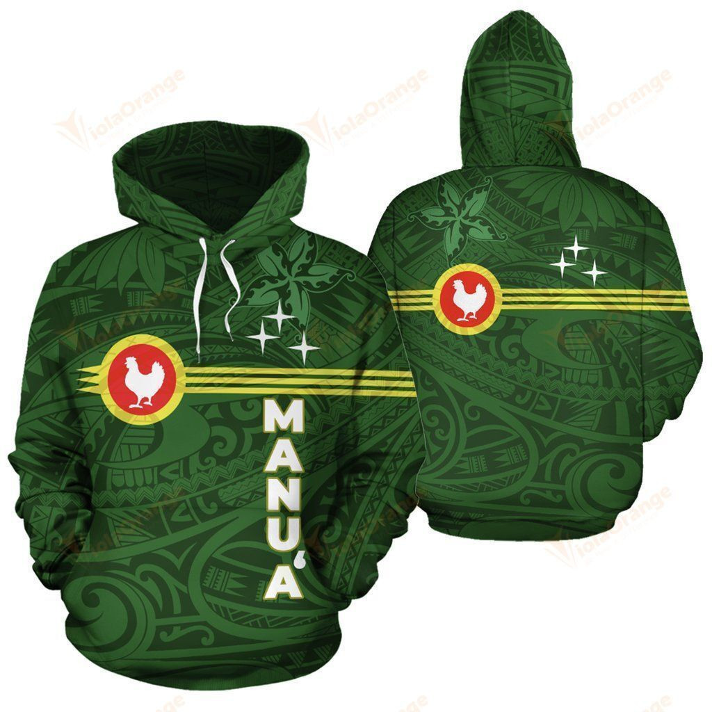 American Samoa Polynesian Unisex 3D Hoodie All Over Print KMBND