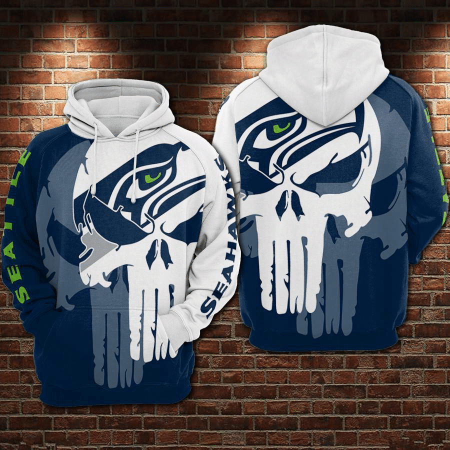 Seattle Seahawks 3D All Over Print Hoodie, Zip-up Hoodie