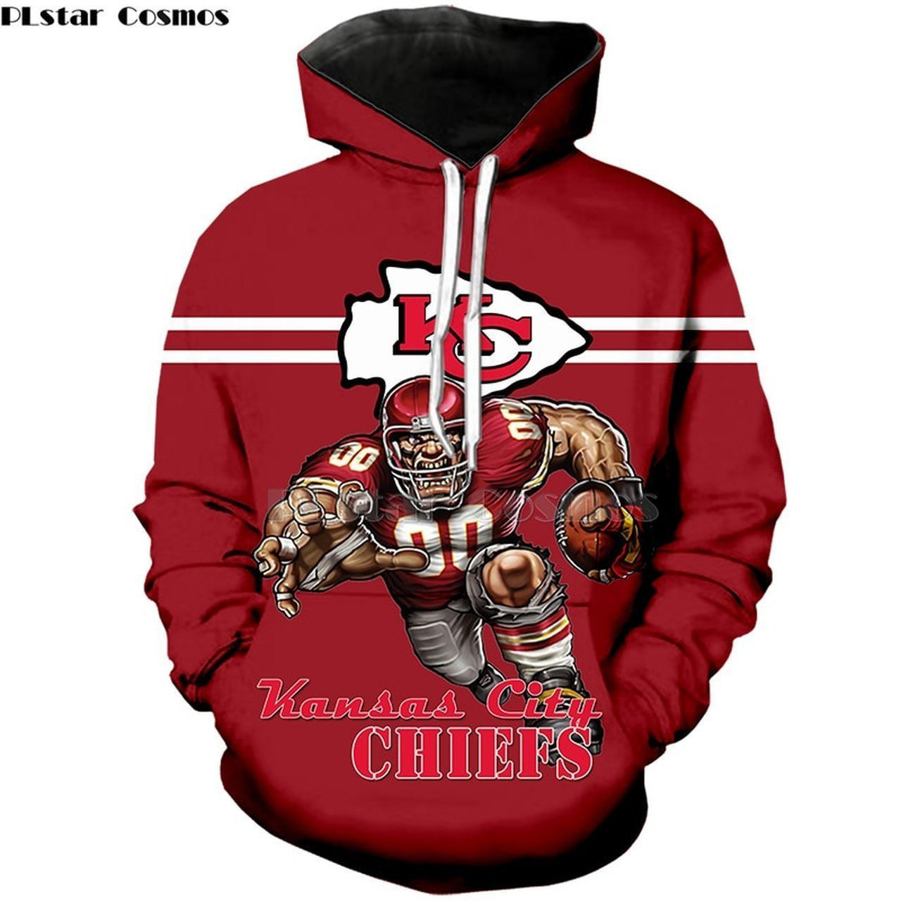 Nfl Kansas City Chiefs 3d Hoodie 2021