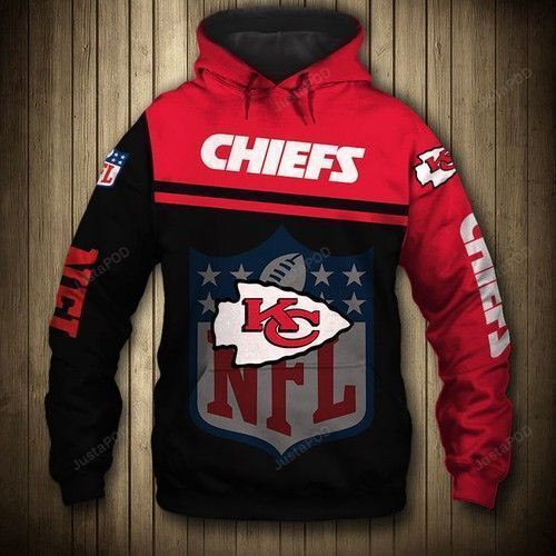 Kansas City Chiefs NFL 3D All Over Print Hoodie, Zip-up Hoodie