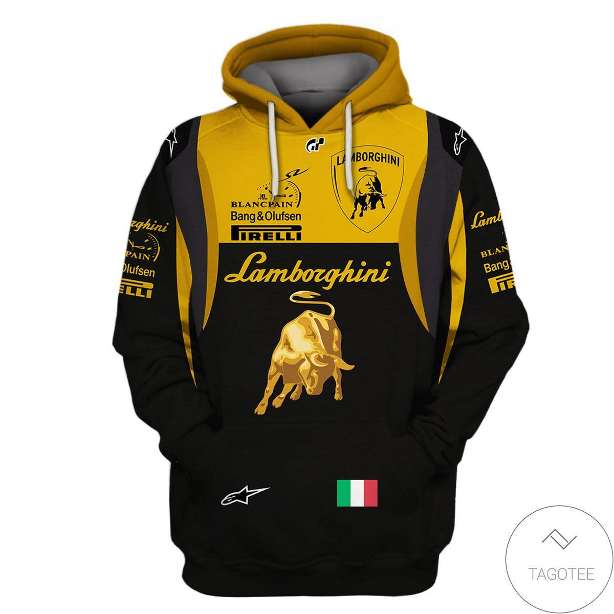 Top Selling Lamborghini Team 3D All Over Print Hoodie, Zip-up Hoodie