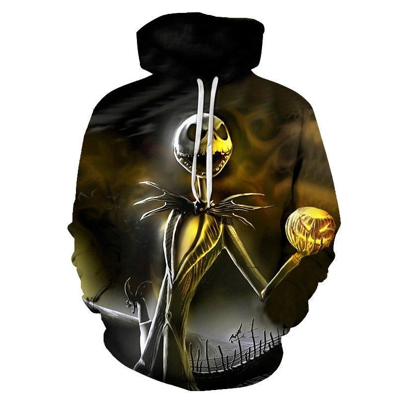 Nightmare Before Christmas 3D All Over Print Hoodie, Zip-up Hoodie