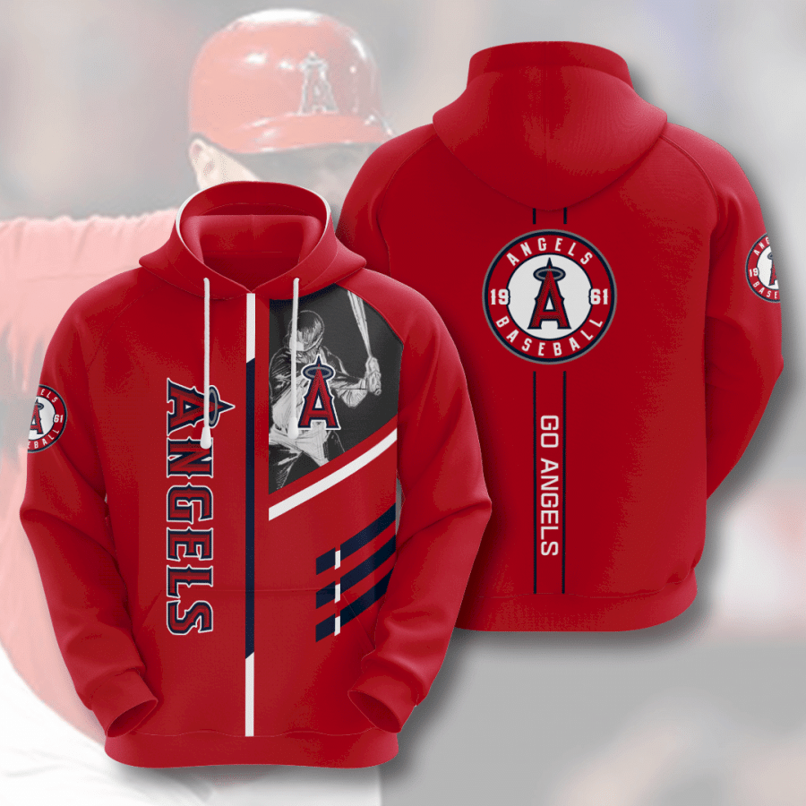 Los Angeles Angels Los Angeles Angels 3D Hoodie Sweatshirt