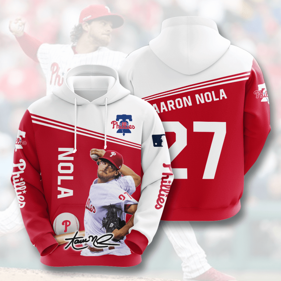 Mlb- Philadelphia Phillies 3d Hoodie