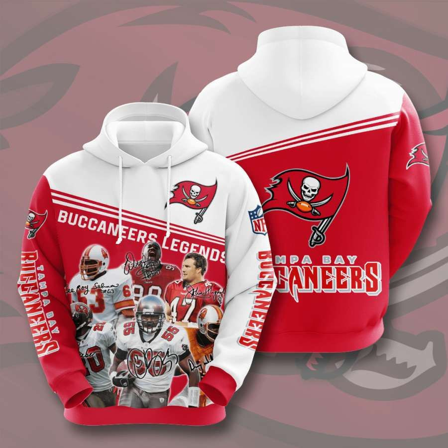 Tampa Bay Buccaneers 3D All Over Print Hoodie, Zip-up Hoodie