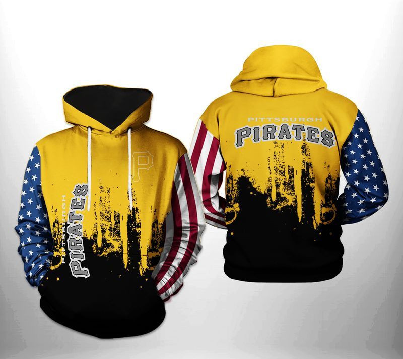 Mlb- Pittsburgh Pirates 3d Hoodie