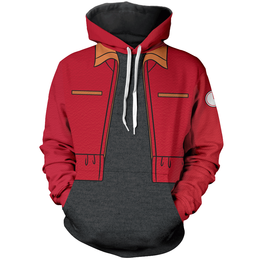 Red Blood Cell 3D All Over Print Hoodie, Zip-up Hoodie