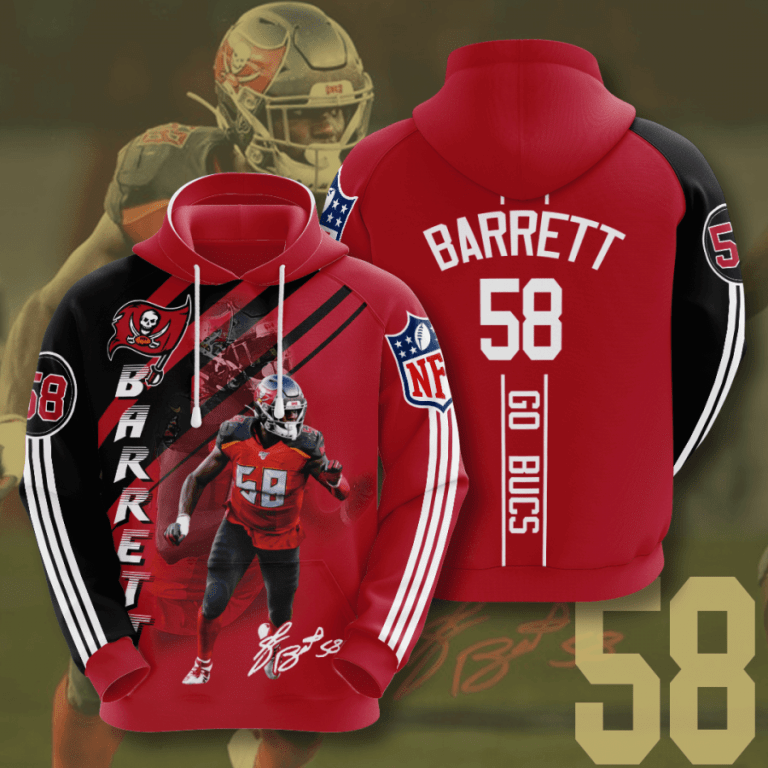 Nfl Tampa Bay Buccaneers 3D All Over Print Hoodie, Zip-up Hoodie