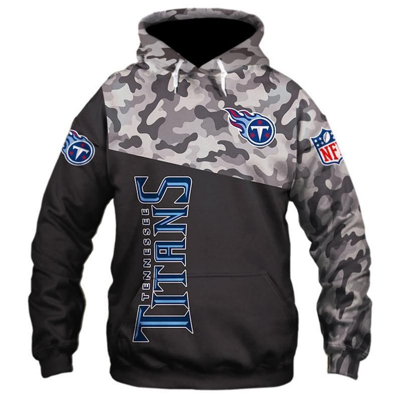 Tennessee Titans Military 3D All Over Print Hoodie, Zip-up Hoodie