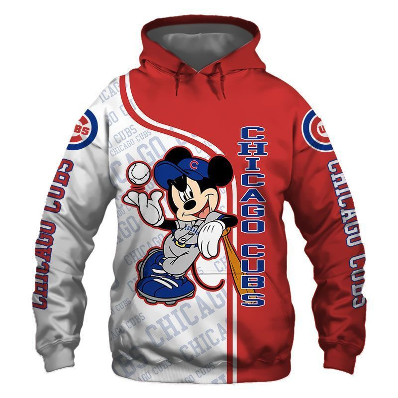 Mlb- Chicago Cubs 3d Hoodie Style 08