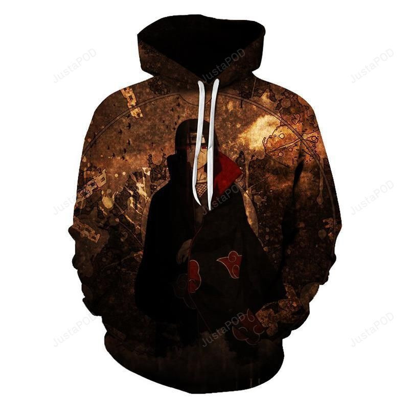 Naruto 3D All Over Print Hoodie, Zip-up Hoodie