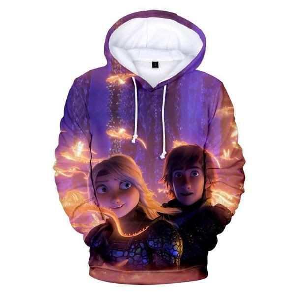 How To Train Your Dragon  3D All Over Print Hoodie, Zip-up Hoodie