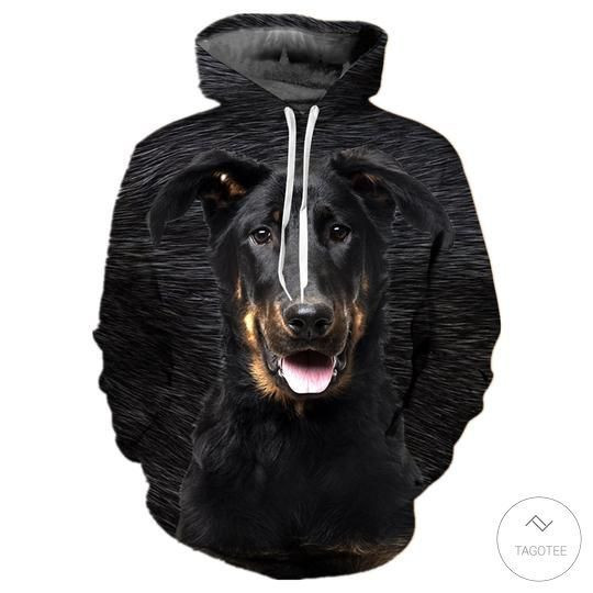 Beauceron 3D All Over Print Hoodie, Zip-up Hoodie