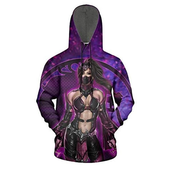 Mortal Kombat 3D All Over Print Hoodie, Zip-up Hoodie