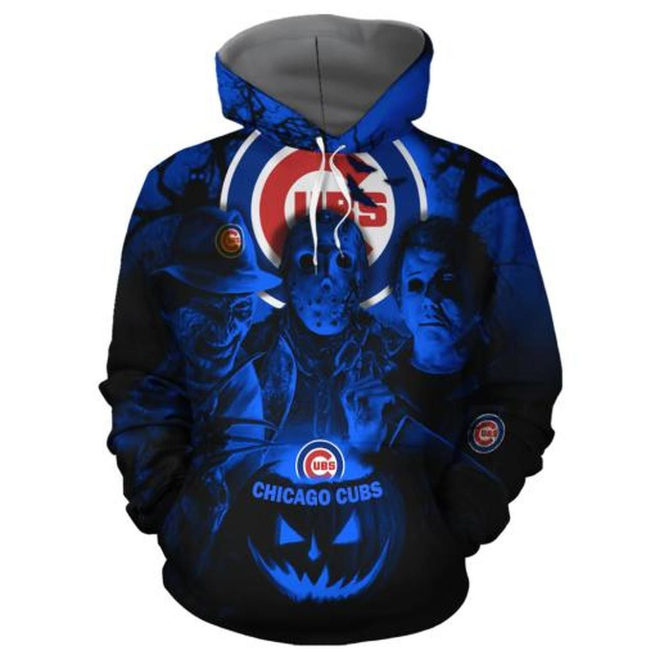 Mlb- Chicago Cubs 3d Hoodie Style 10