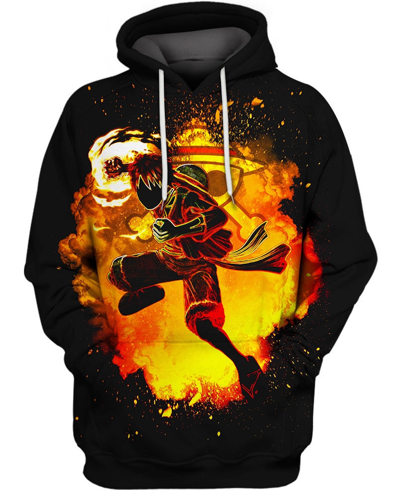 Soul Of Luffy 3D All Over Print Hoodie, Zip-up Hoodie