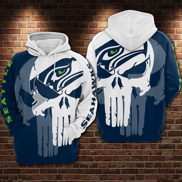 Seattle Seahawks  3D All Over Print Hoodie, Zip-up Hoodie