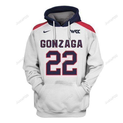 Gonzaga Bulldogs For Unisex 3D All Over Print Hoodie, Zip-up Hoodie