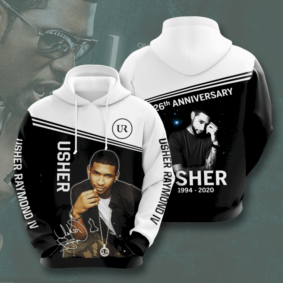 Usher Hoodie 3D All Over Print For Men And Women IPQ3137